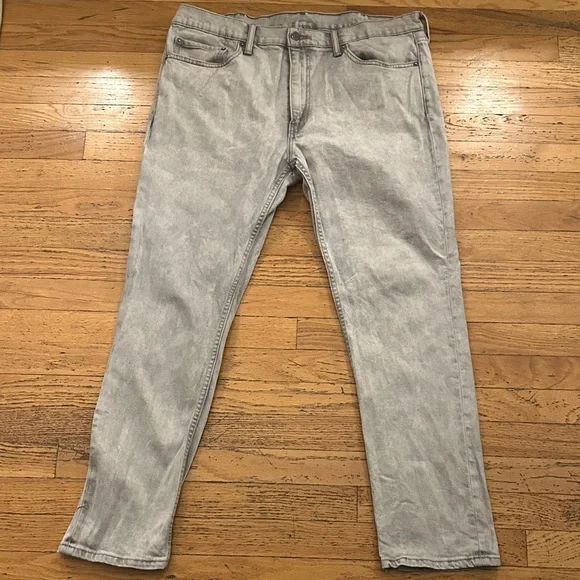Levi's 511 Light Gray Men's Jeans - Picture 1 of 4
